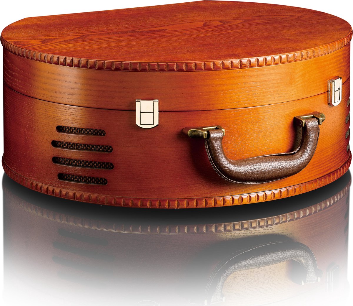 Lenco Classic Phono Tt-34 Retro Usb Platenspeler - Bruin