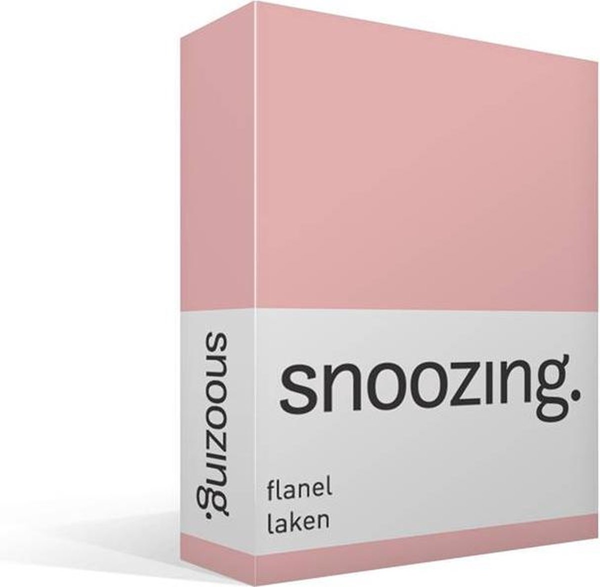 Snoozing - Flanel - Laken - Lits-jumeaux - 280x300 - - Roze