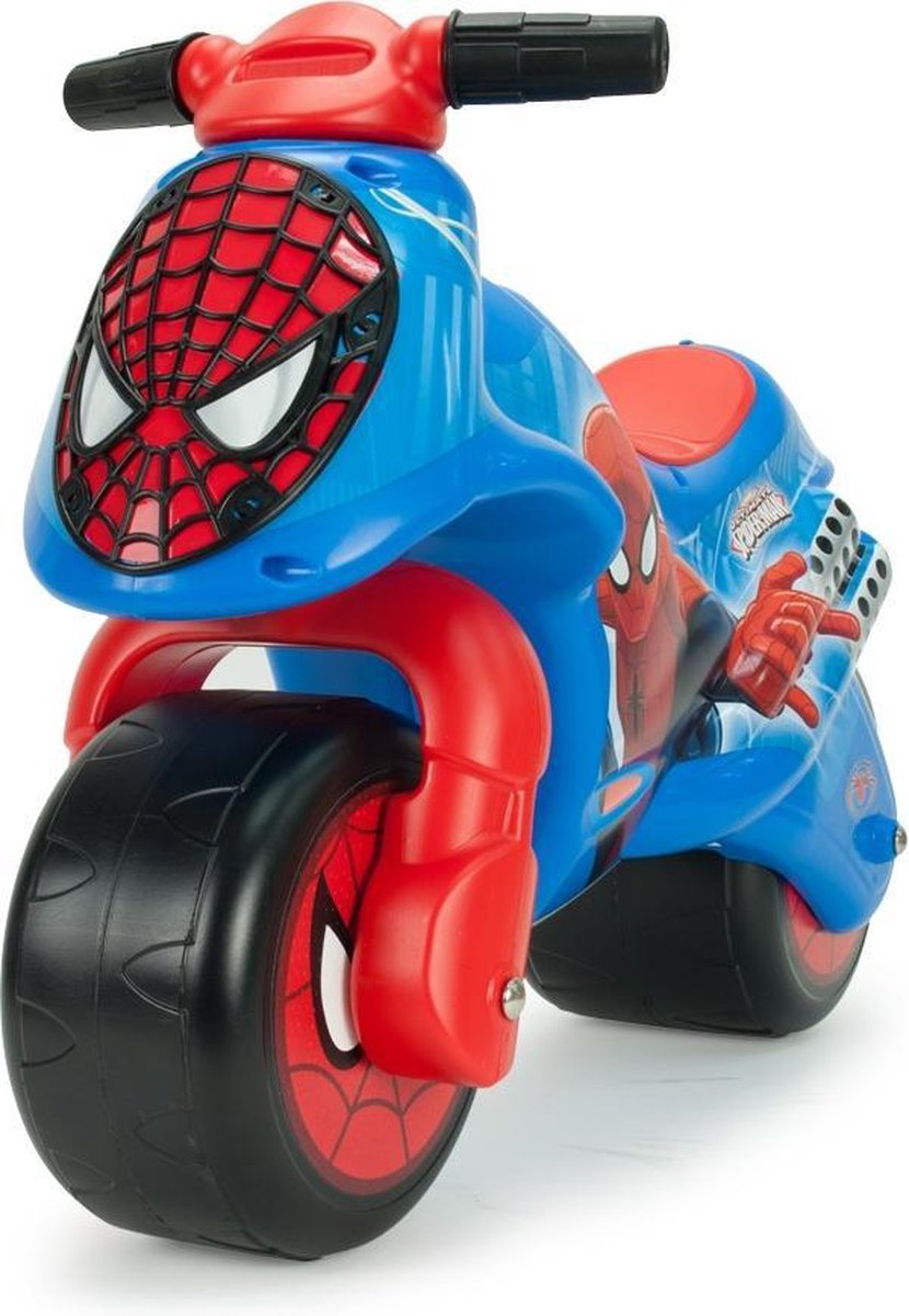 Injusa Loopmotor Neox Spider-man 69 Cm/rood - Blauw