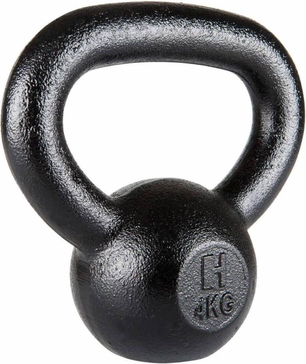 Hammer Fitness Hammer - Kettlebell - Gietijzer - Met Logo - Per Stuk - 4 Kg