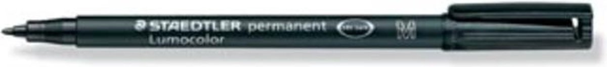 Staedtler Ohp-marker Lumocolor Permanent, Medium 1 Mm - Zwart