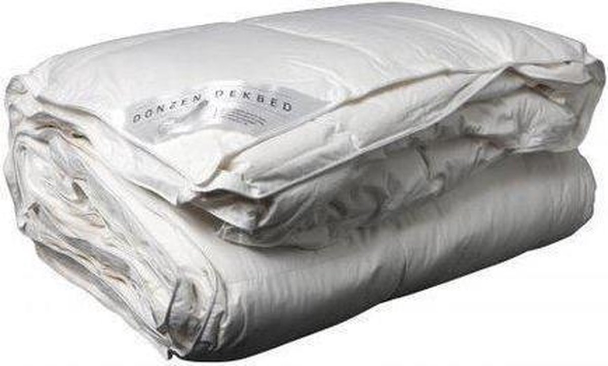 Ducky Dons Halfdons 4-seizoenen Donzen Dekbed 15% D - Wit