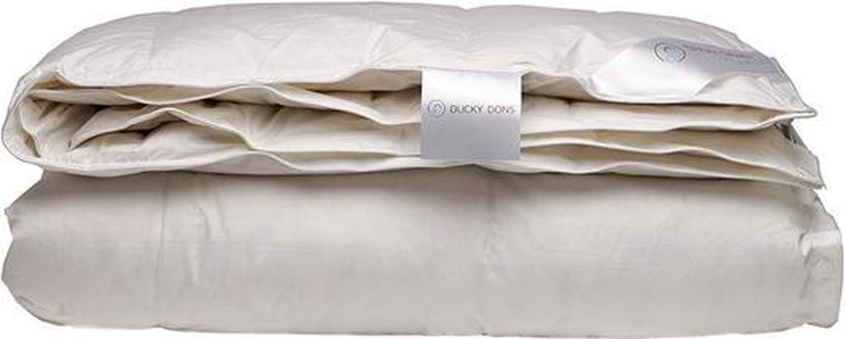 Ducky Dons Halfdons 4-seizoenen Donzen Dekbed 15% D - Wit