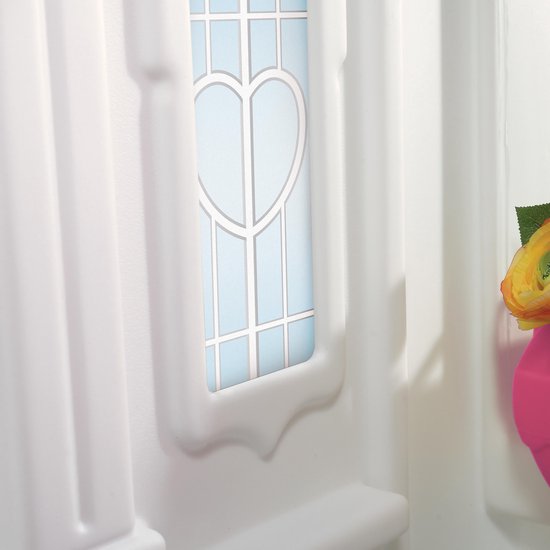 Step2 Speelhuisje Sweetheart Wit/roze 132 X 137 X 152 Cm - Bruin