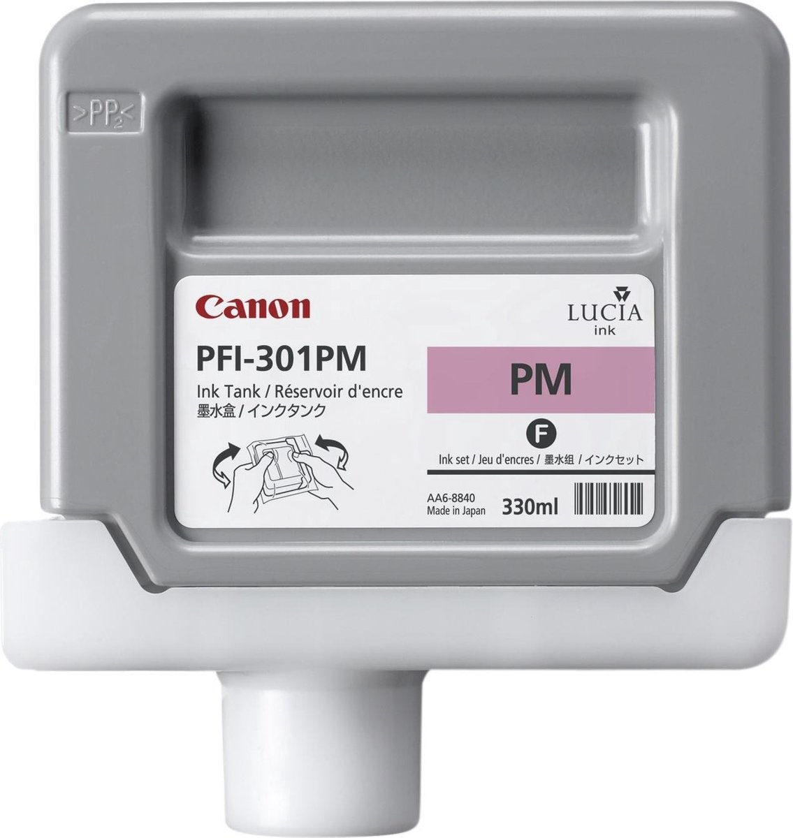 Canon PFI-301PM - Inktcartridge / Foto - Magenta