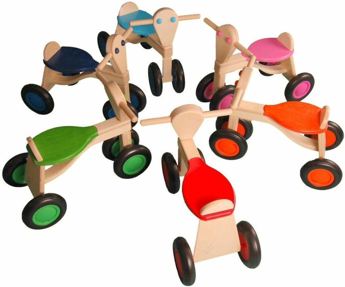 Van Dijk Toys Van Dijk Loopfiets Berken, - Oranje