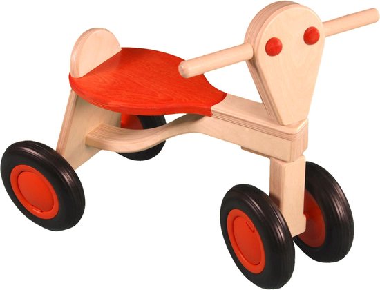 Van Dijk Toys Van Dijk Loopfiets Berken, - Oranje