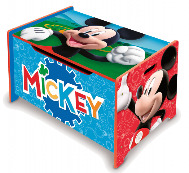 Arditex opbergkist Mickey Mouse junior 92 liter hout blauw