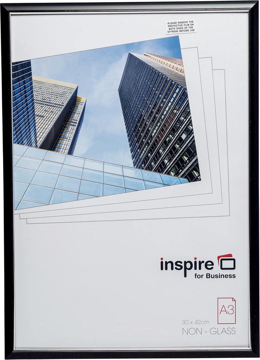 Inspire For Business Fotokader Easyloader,, Ft A3 - Zwart