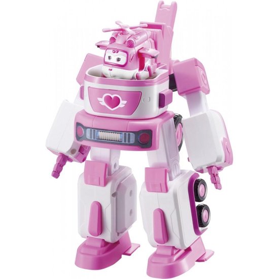 Super Wings Vehicle Dizzy Transforming - Roze