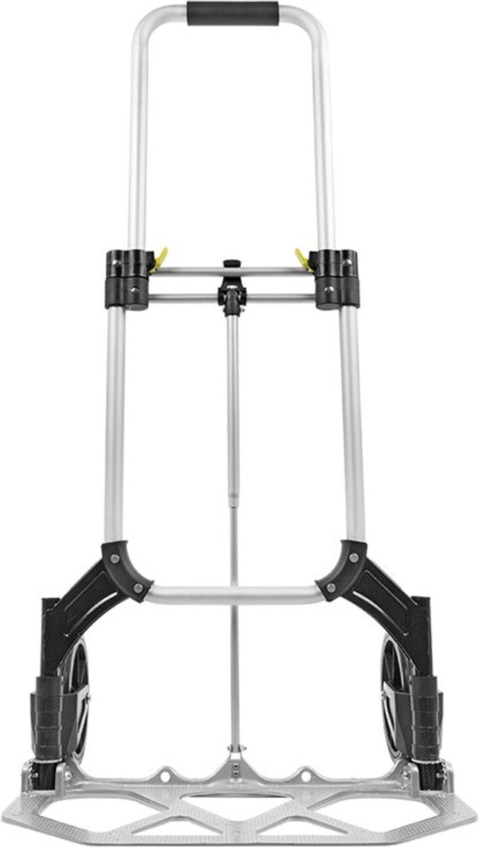 PROPLUS Inklapbare Bagagetrolley Aluminium Zilver 70 Kg - Silver