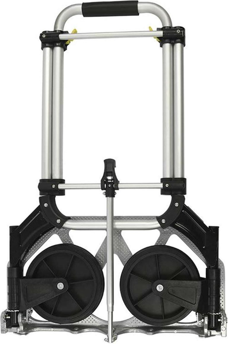 PROPLUS Inklapbare Bagagetrolley Aluminium Zilver 70 Kg - Silver