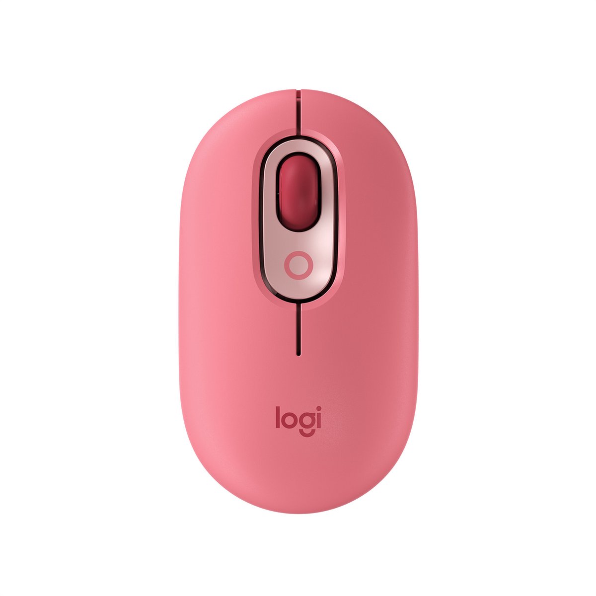 Logitech POP Draadloze Muis - Rood