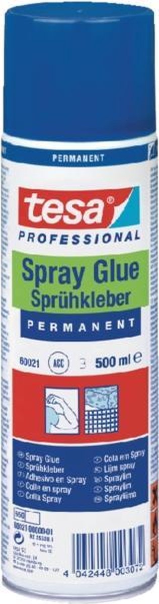 Tesa Lijmspray Permanent, 500 Ml