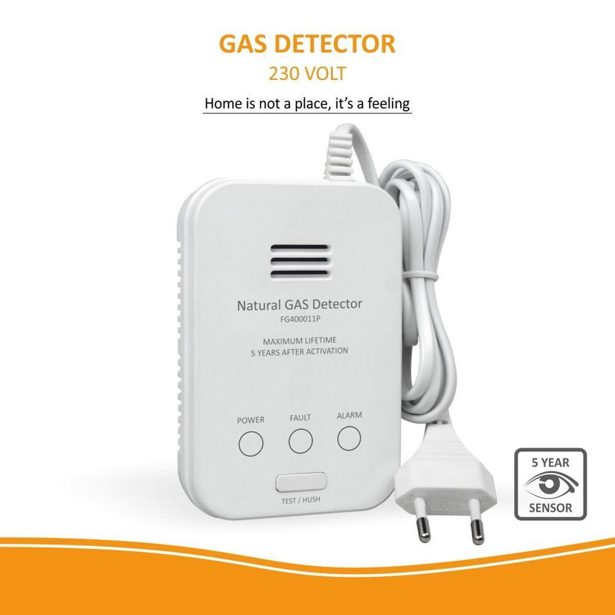 ELRO Gasmelder Fg4000p