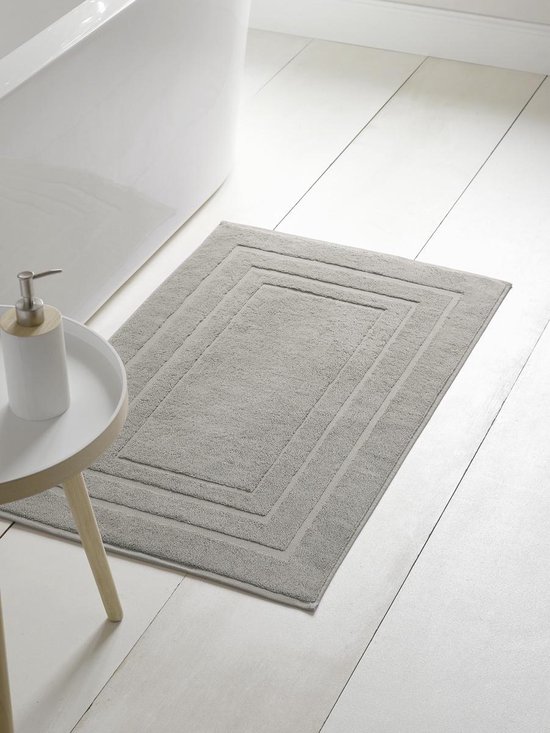 De Witte Lietaer Pacifique Badmat - 100% Katoen - Badmat (60x100 Cm) - Dove - Grijs