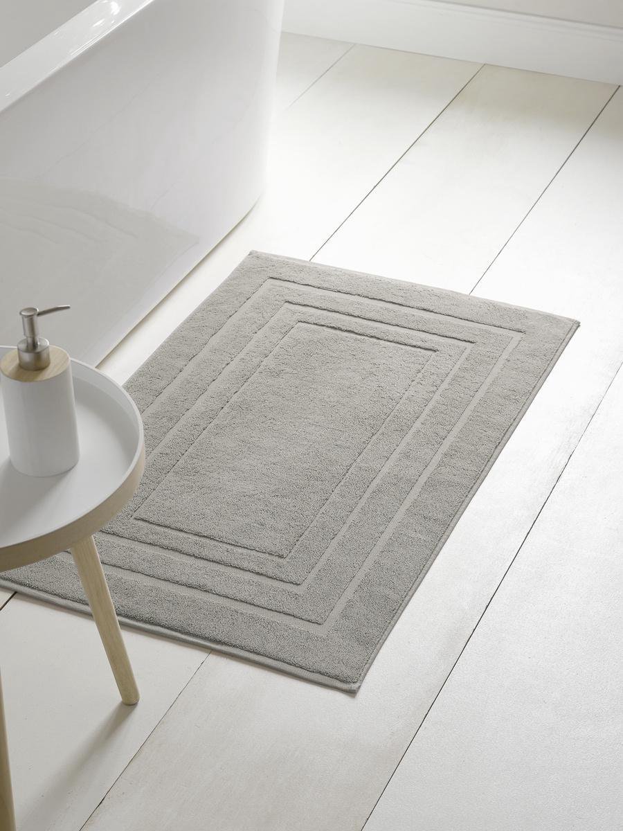 De Witte Lietaer Pacifique Badmat - 100% Katoen - Badmat (60x100 Cm) - Dove - Grijs