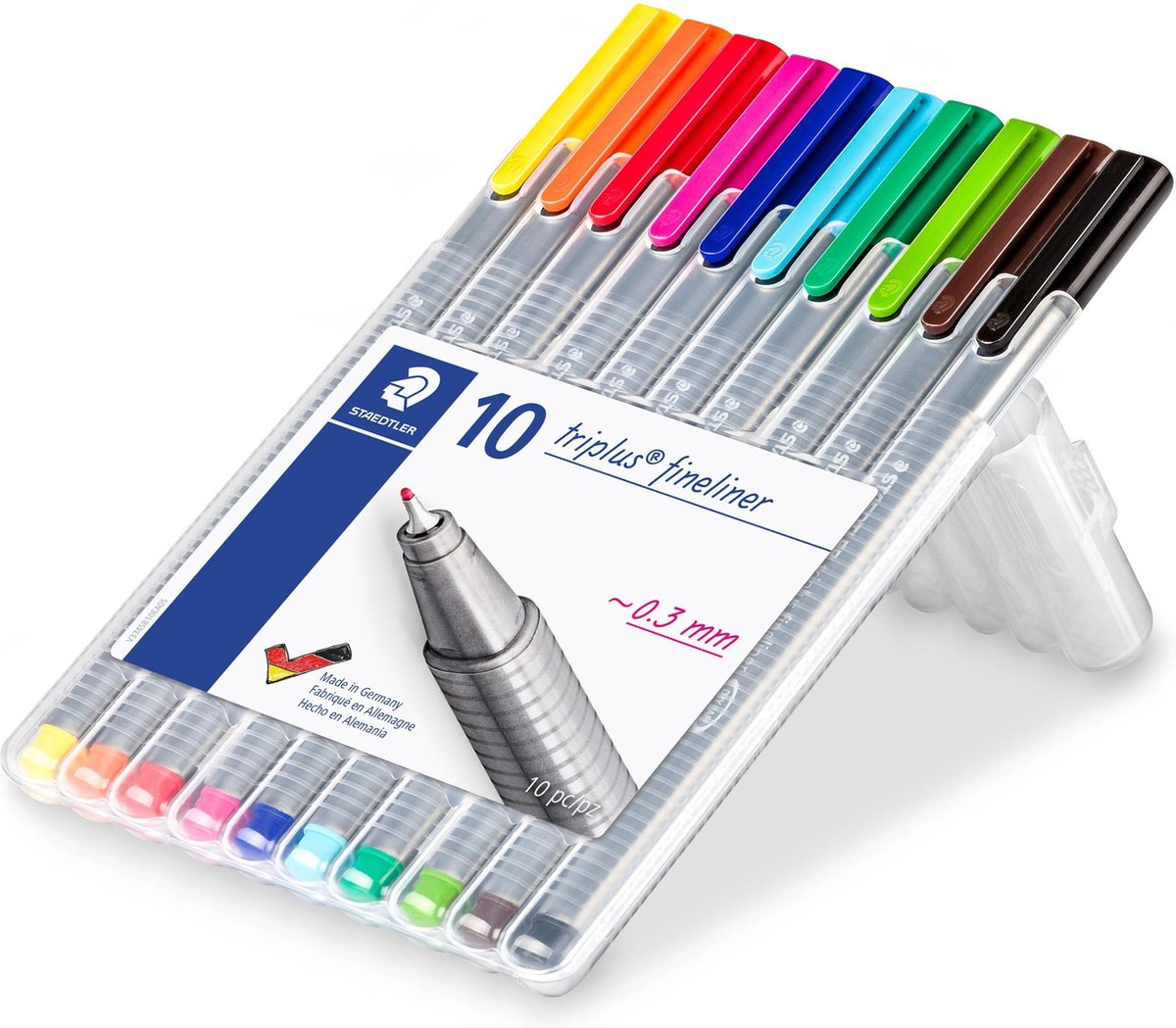 Staedtler Ds 10kl Triplus Fineliner Stae - Blanco