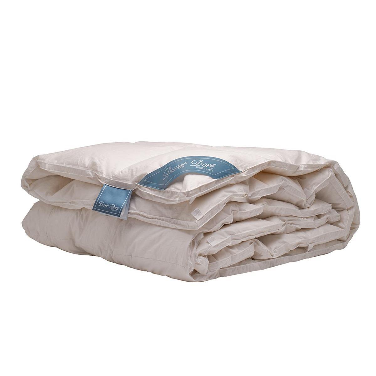 Duvet Doré Platinum Donzen Dekbed - Lits-jumeaux (240x200 Cm) - Enkel - Wit