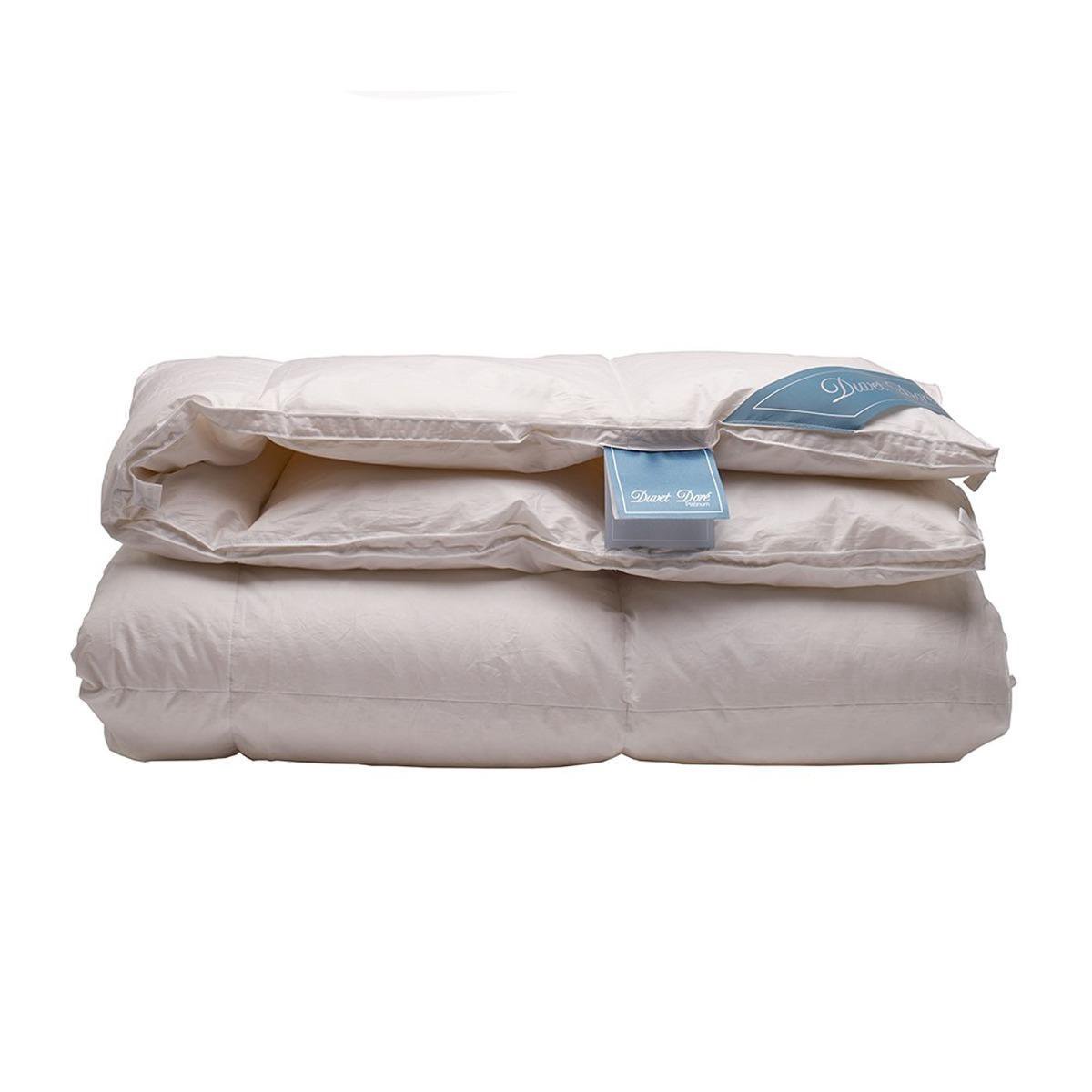 Duvet Doré Platinum Donzen Dekbed - Lits-jumeaux (240x200 Cm) - Enkel - Wit