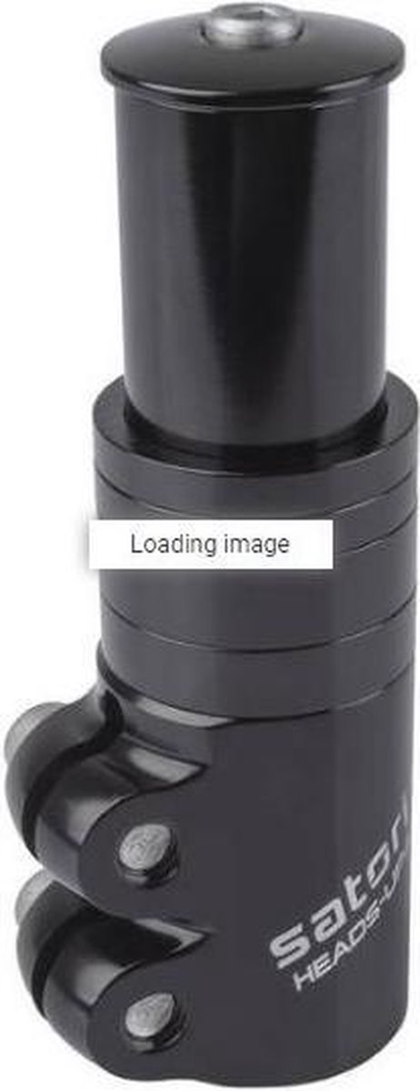 Satori Hoogte Adapter Heads Up 4 28,6 / 117 / 28,6 Mm - Zwart