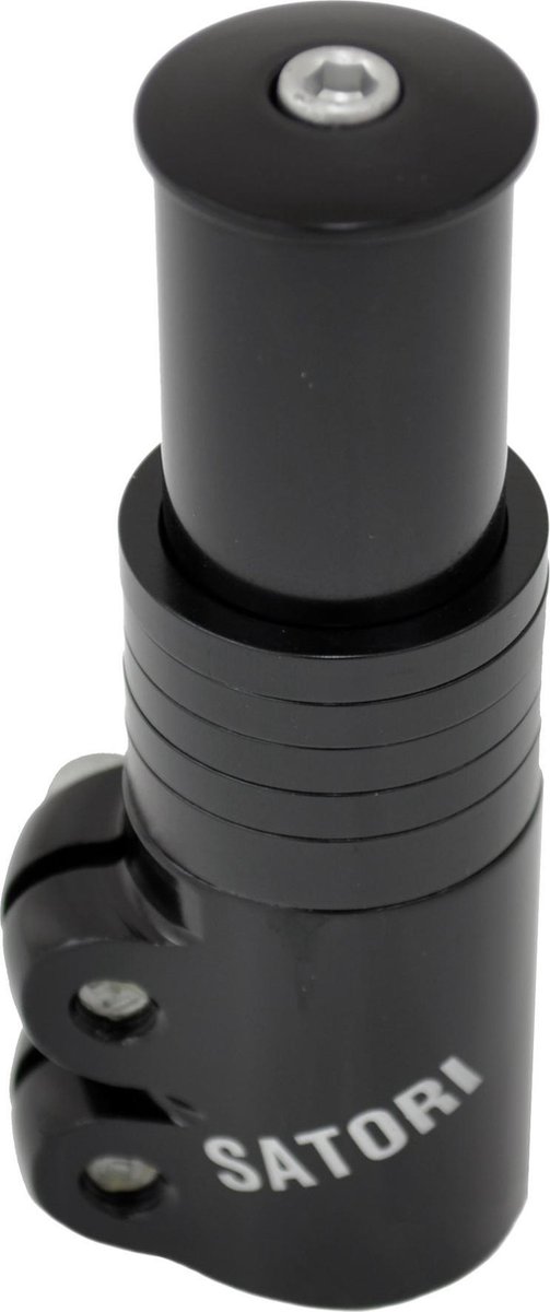 Satori Hoogte Adapter Heads Up 4 28,6 / 117 / 28,6 Mm - Zwart