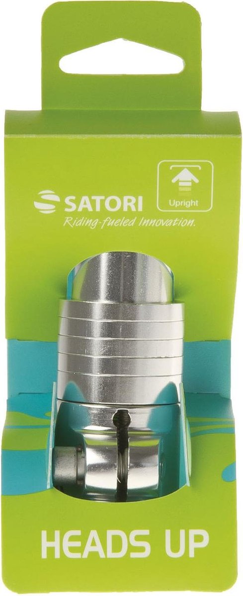 Satori Hoogte Adapter Heads Up 4 28.6 / 120 / 28.6 Zilver - Silver