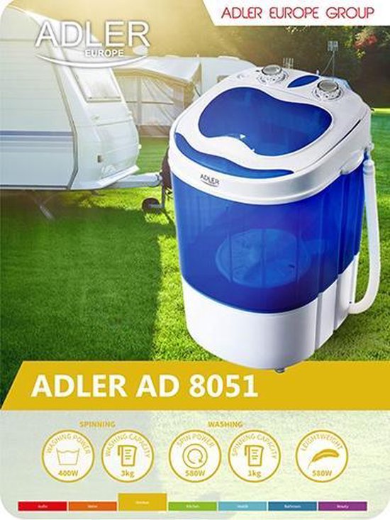 Adler Ad 8051 Mini Wasmachine