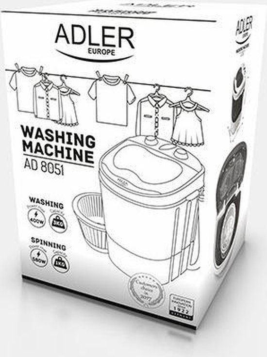 Adler Ad 8051 Mini Wasmachine