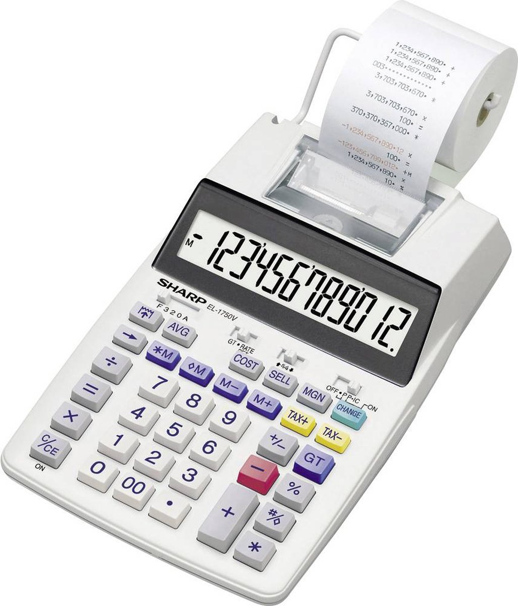 Sharp Bureaurekenmachine El-1750v