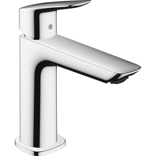 Hansgrohe Logis wastafelkraan 121 met waste chroom 71251000