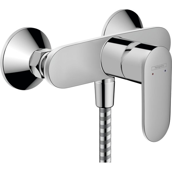 Hansgrohe Vernis douchekraan met hendel chroom 71646000