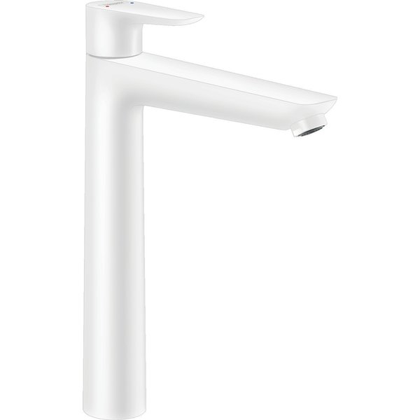 Hansgrohe Talis e 1-gr wastafelmkr 240 zonder afvoer mat wit 71717700