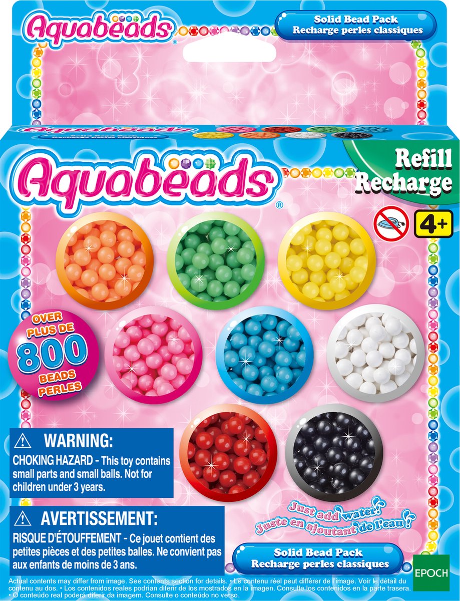 EPOCH Aquabeads 31517 Solid Bead Pack