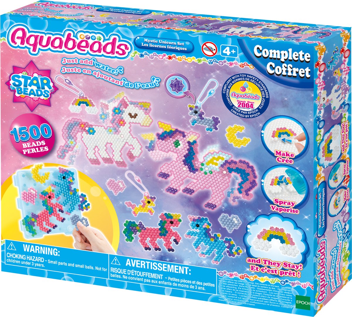 EPOCH Aquabeads 31944 Unicornset