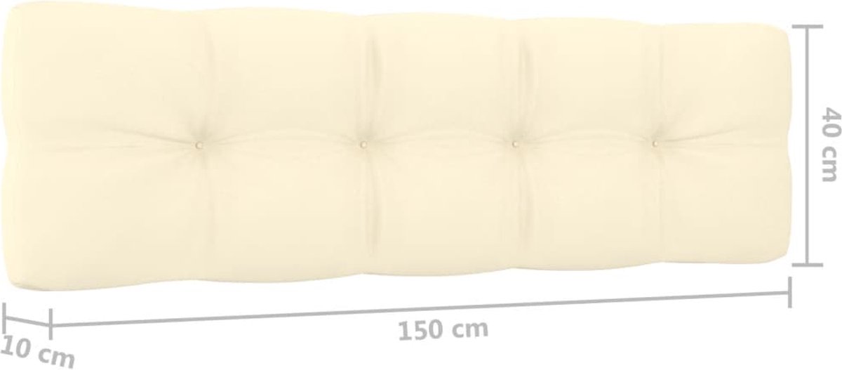 Vidaxl 4-delige Loungeset Met Kussens Geïmpregneerd Grenenhout