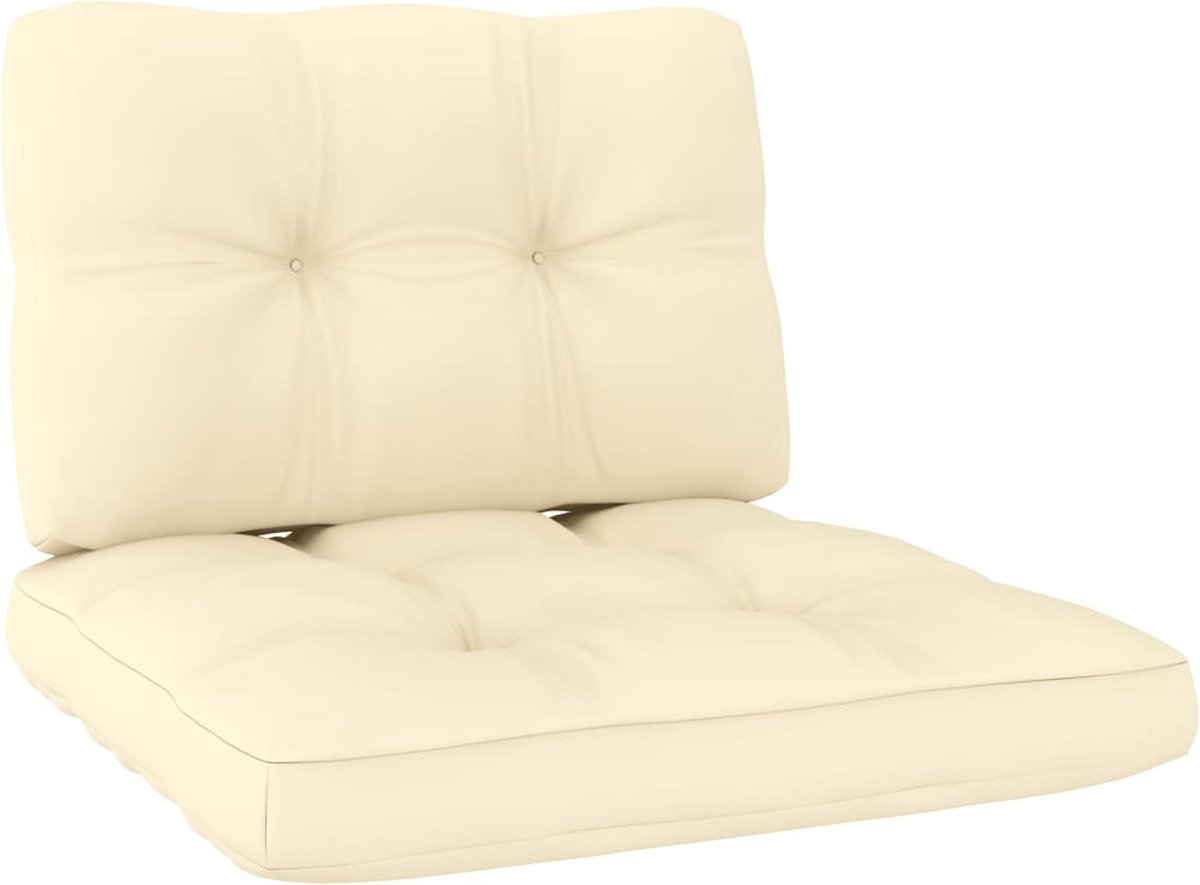 Vidaxl 4-delige Loungeset Met Kussens Geïmpregneerd Grenenhout
