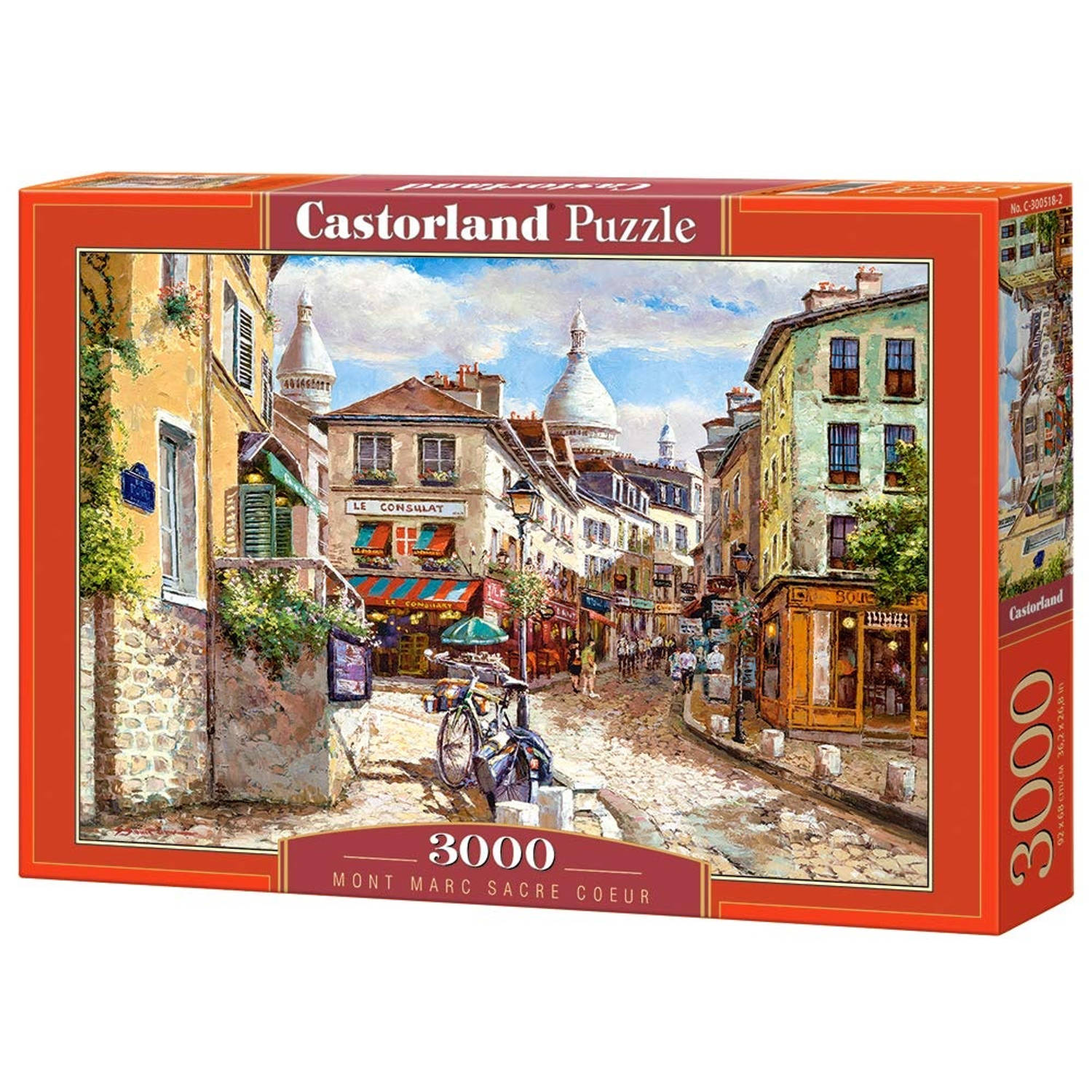 Castorland Legpuzzel Mont Marc Sacre Coeur 3000 Stukjes