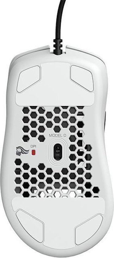 Glorious PC Gaming Race Model D Gaming Muis - Wit
