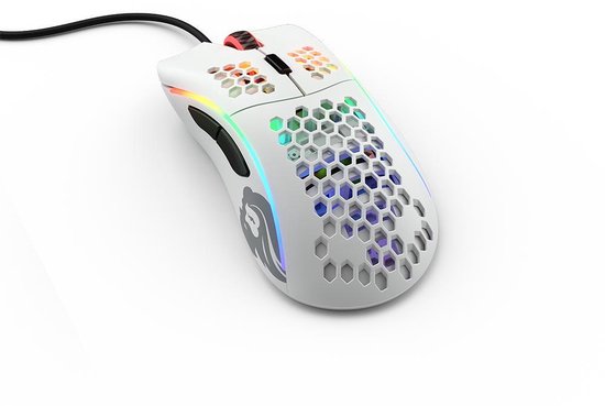 Glorious PC Gaming Race Model D Gaming Muis - Wit