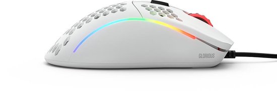 Glorious PC Gaming Race Model D Gaming Muis - Wit