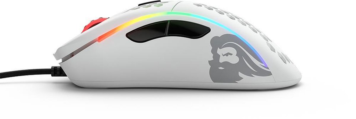 Glorious PC Gaming Race Model D Gaming Muis - Wit