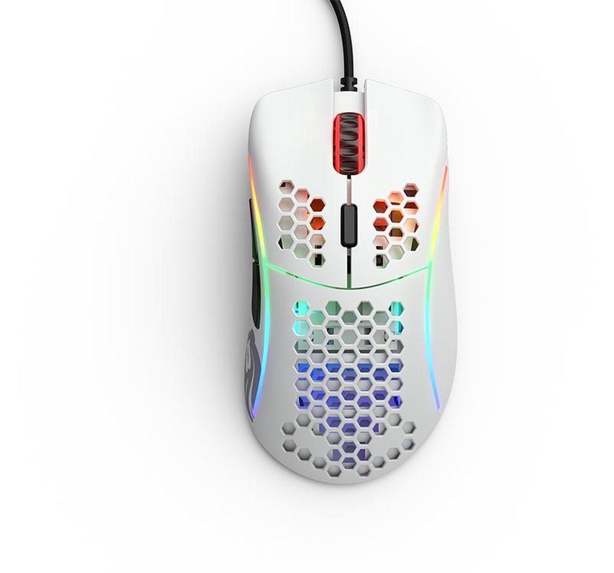 Glorious PC Gaming Race Model D Gaming Muis - Wit