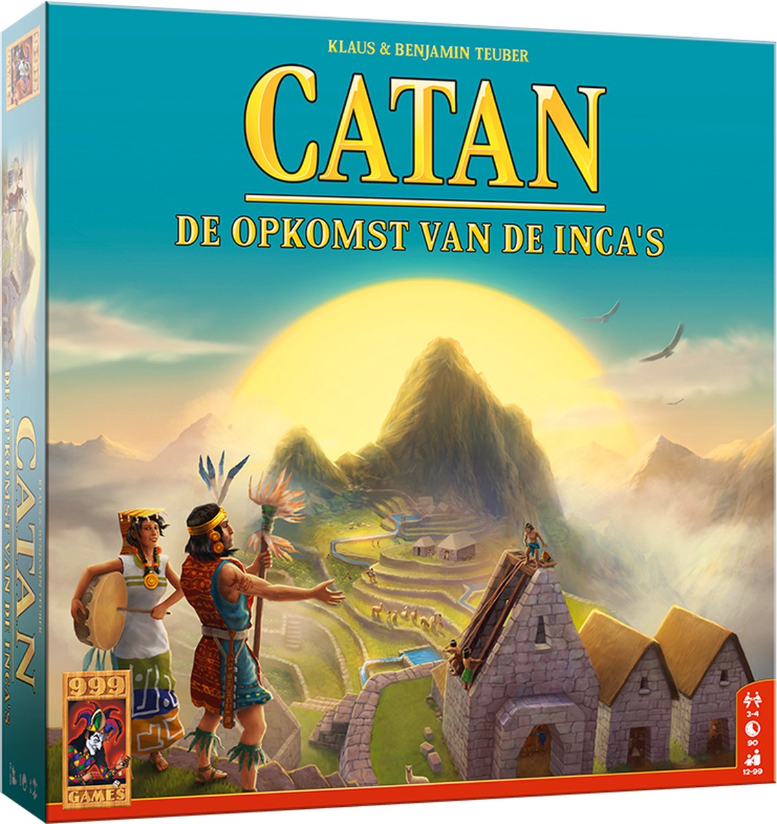 999Games bordspel Catan De Opkomst van de Inca&apos;s (NL) 348 delig