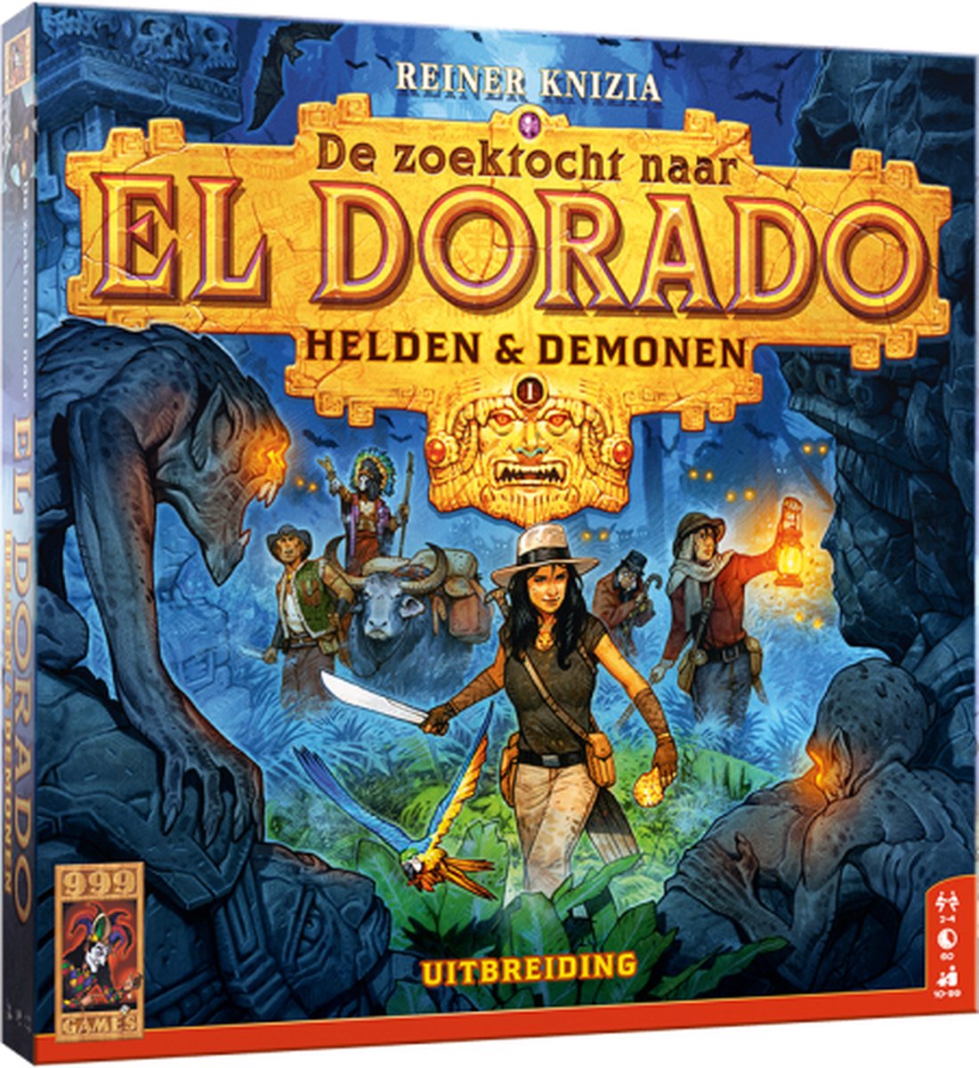 999Games De Zoektocht naar El Dorado: Helden & Demonen