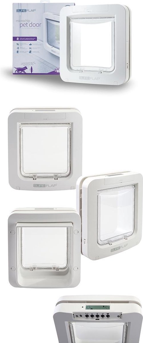 SureFlap SURE FLAP HUISDIERLUIK WIT 00001
