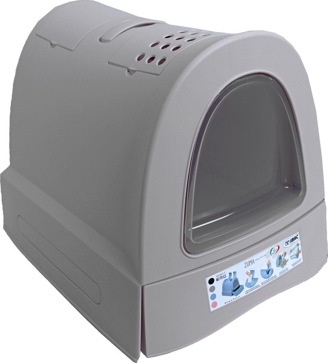 Imac IM KATTENTOILET ZUMA TAUPE N 00001