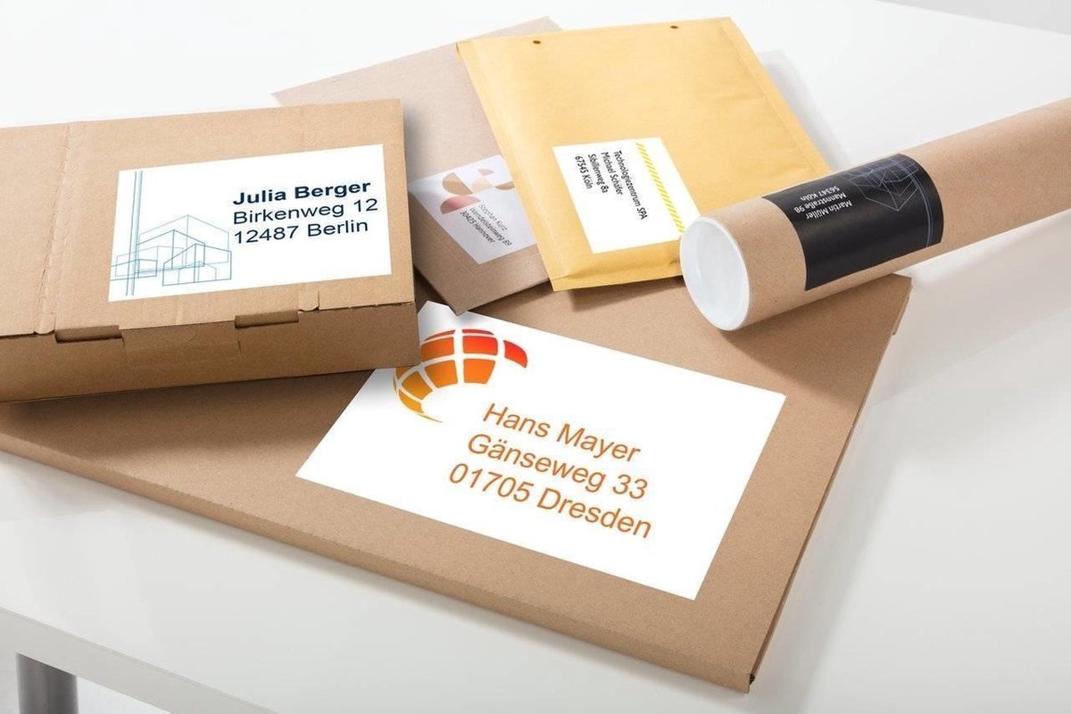 Averyte Universele Etiketten Quickpeel Ft 97 X 67,7 Mm, 240 Stuks (200 + 40 Extra) - Wit