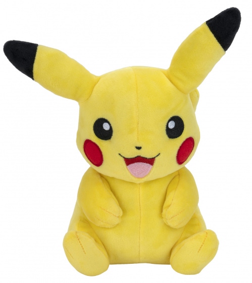 Pokémon knuffel Pikachu junior 20 cm pluche geel/zwart