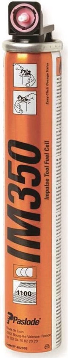 Paslode Drijfstofcel roze voor im250 blister van 2 300346